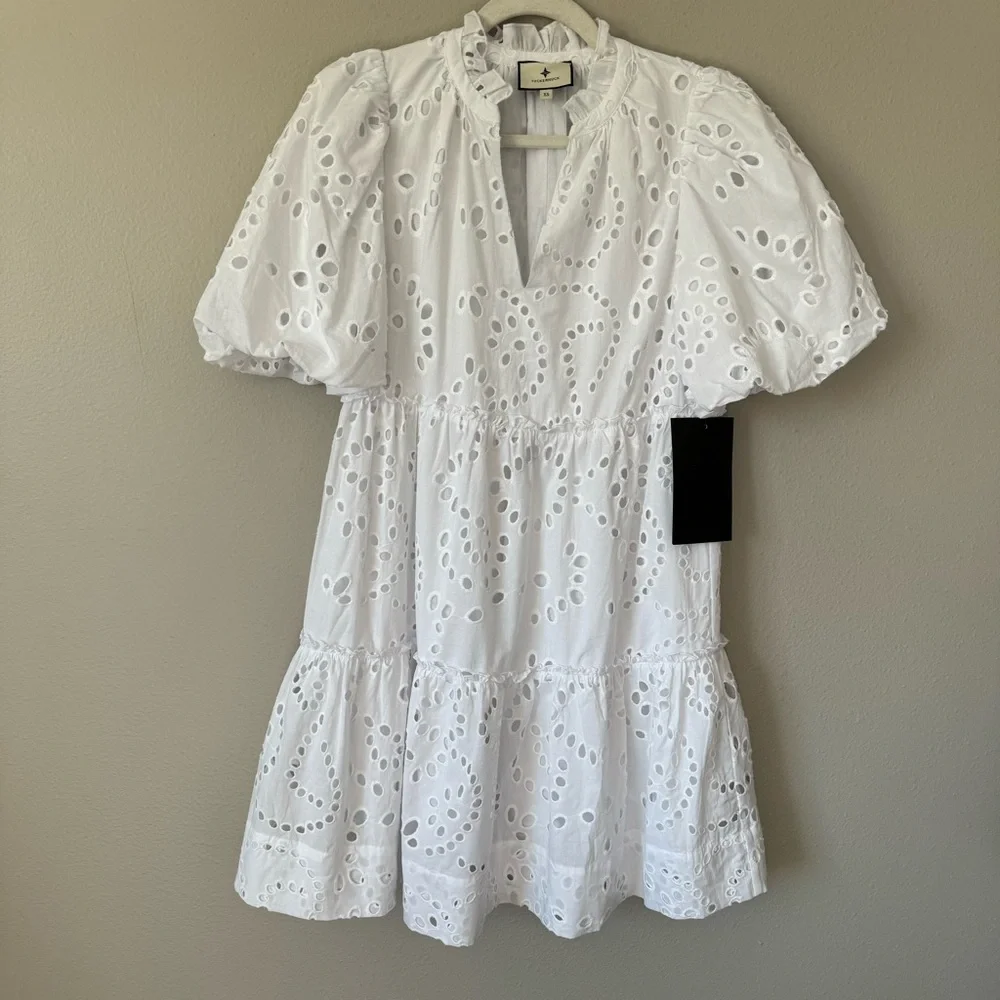 Tuckernuck x Cameran Eubanks Wimberly Palmer Eyelet Dress - Picture 6 of 12